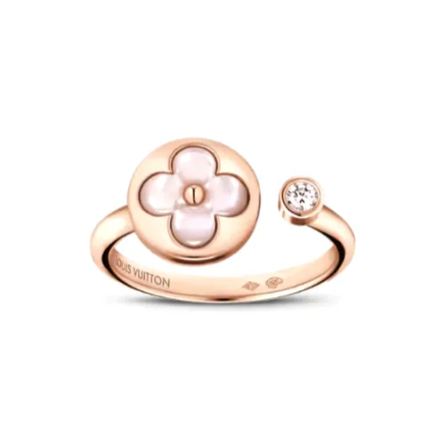 LOUIS VUITTON 18K Rose Gold Rings Women's Rose Gold