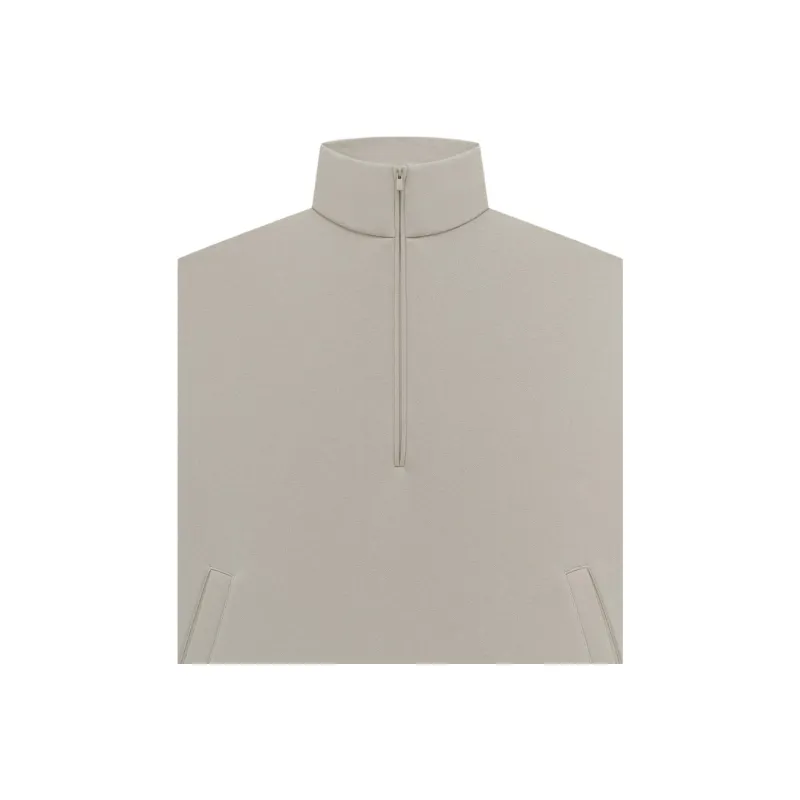 Fear Of God Essentials Halfzip 3/4 Sleeve Shirt-2