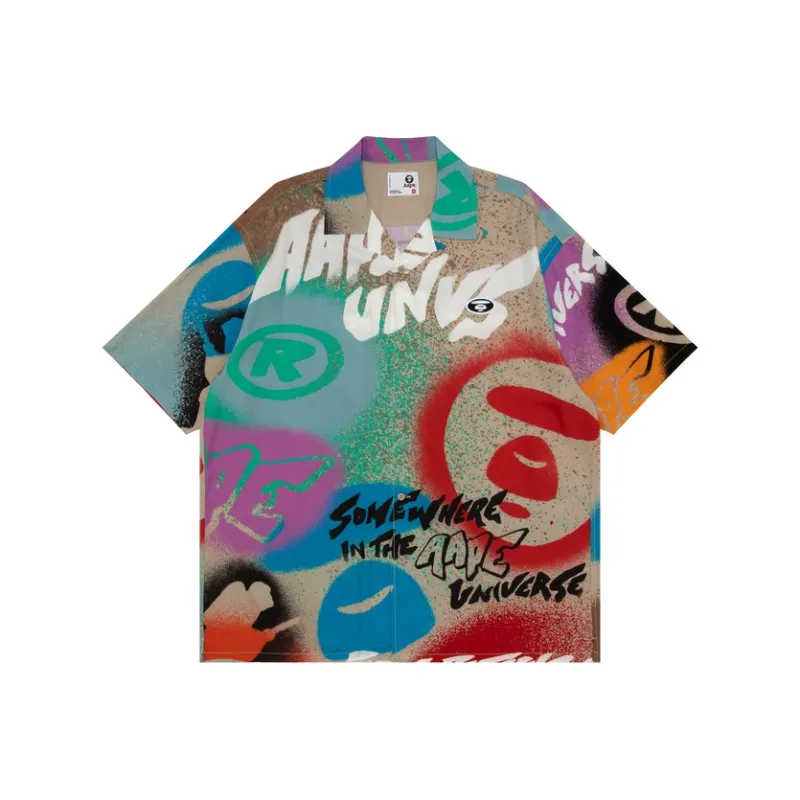 Aape Graphic print Short sleeve Shirt-2