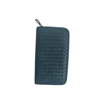 Bottega Veneta Cow Leather Wallet Men's Green