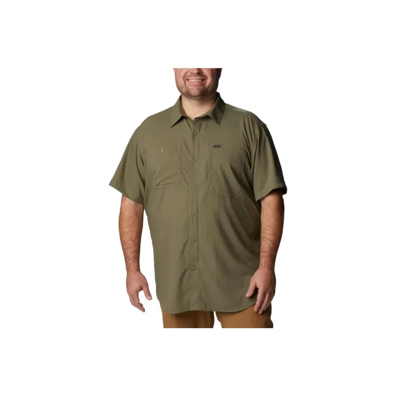 Columbia Shirt Men's Dark Green-0