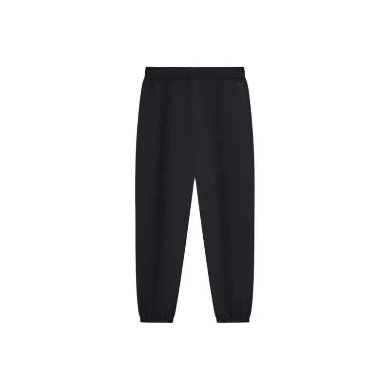 XTEP Knitted Sweatpants Men's Jet Black-1