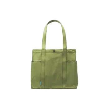 Lululemon Recycled Nylon Tote Bag, Shopping Bag, Shoulder Bag Unisex Green Bean Green