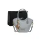 Light Blue with Charm+Shopping Bag