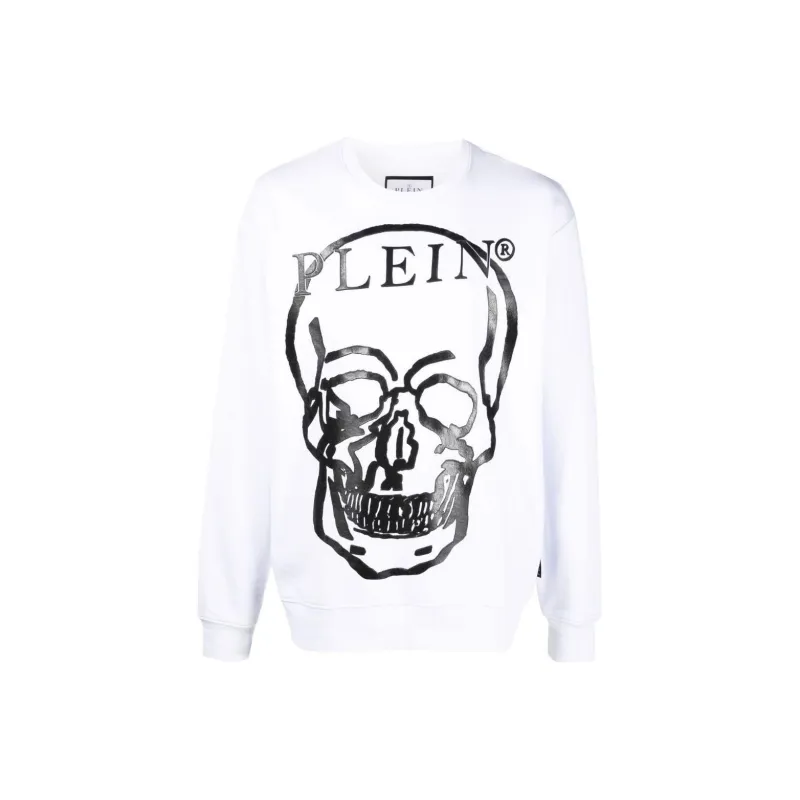 PHILIPP PLEIN Skull print Long sleeve Sweatshirt-0