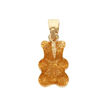 Crystal Haze Brass Pendants Unisex Gold