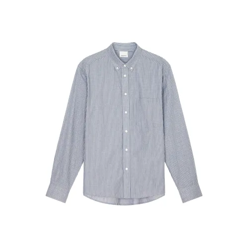 ISABEL MARANT Striped Button Up Shirt