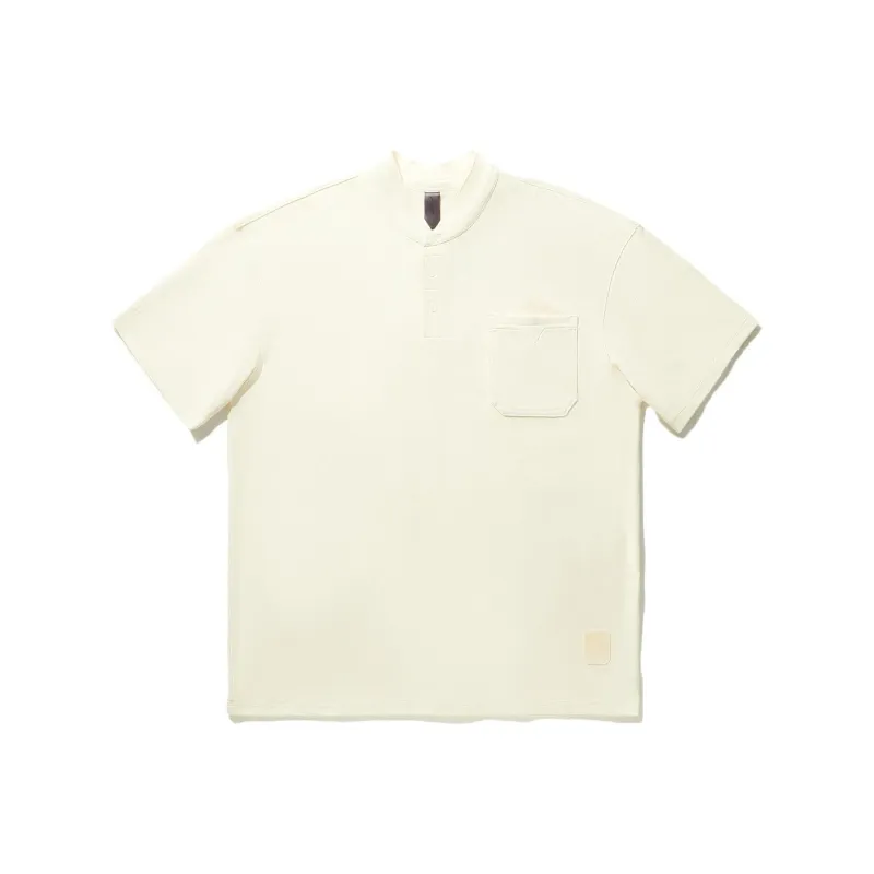 LiNing x CHENGLONG,LIANMINGKUAN Polo Shirt Men's Papyrus White-0
