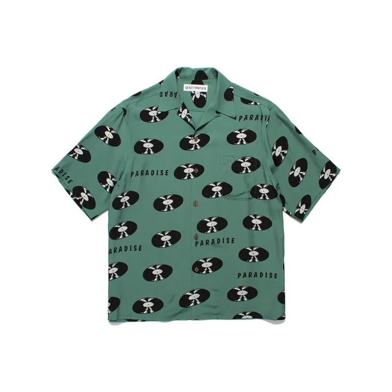 WACKO MARIA WACKO MARIA X Tim Lehi Joint Collection Shirts Unisex Green-0
