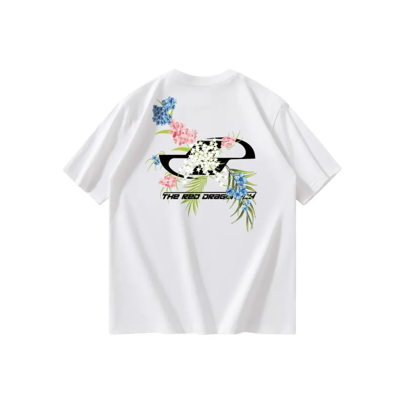 RED DRAGONFLY T Shirt Unisex Black-3