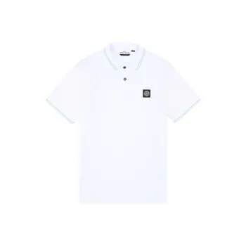 STONE ISLAND Polo Shirt Men's White