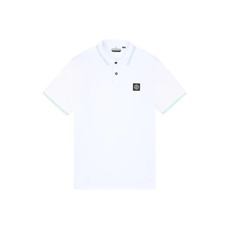 STONE ISLAND Polo Shirt Men's White-0