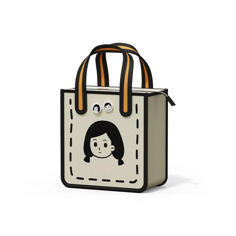 Zowoki Polyester Handbag Women's White-3