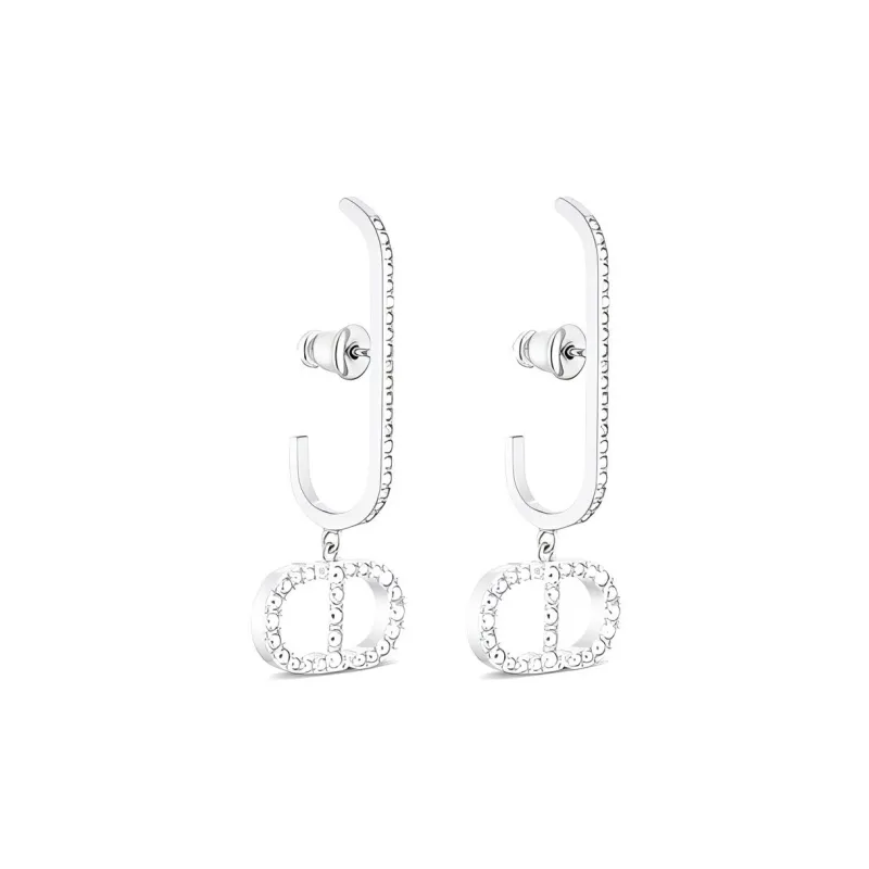 DIOR 30 Montaigne Earrings Women's Silver-0
