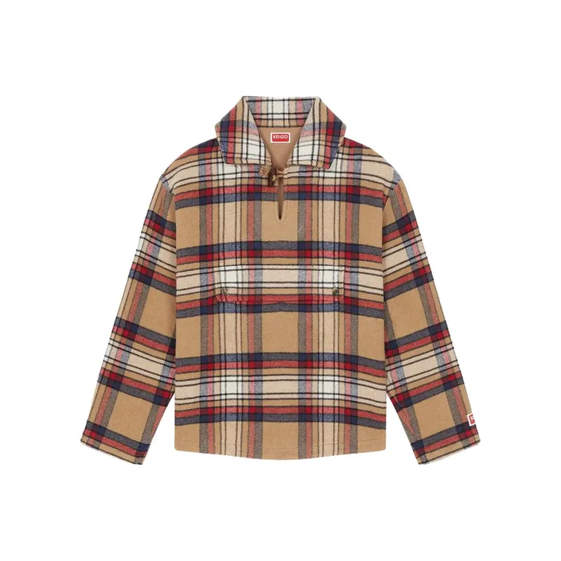 KENZO Shirts Men Dark Beige-0