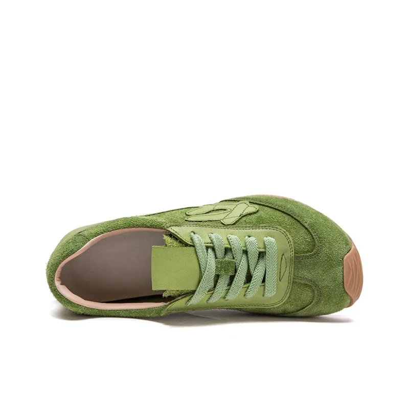 Chibang German Army Trainers Lightweight Low Top Casual Shoes Women's-4