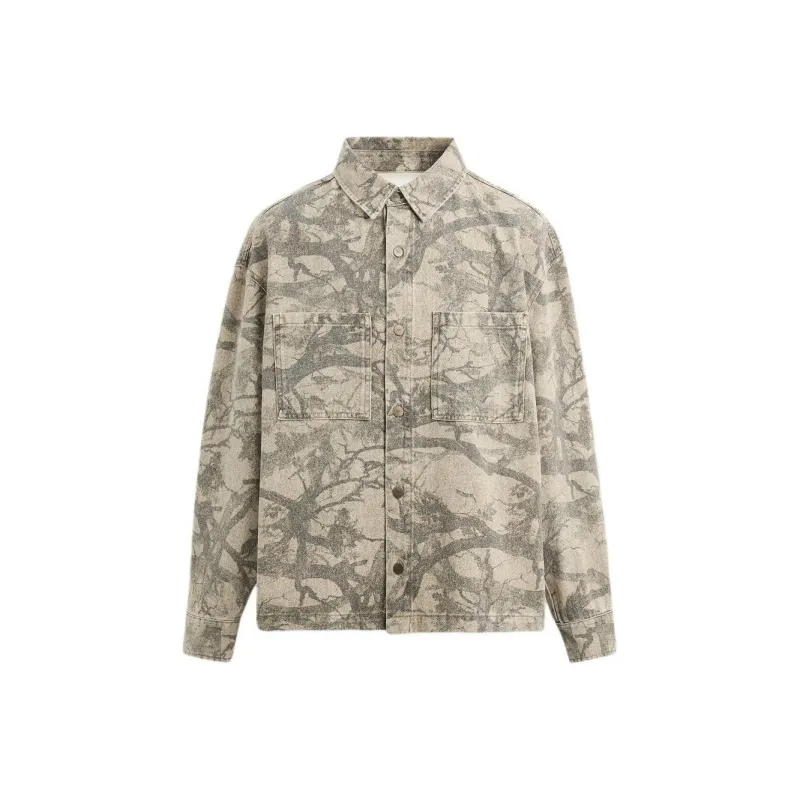 ZARA Shirts Men Tan-0