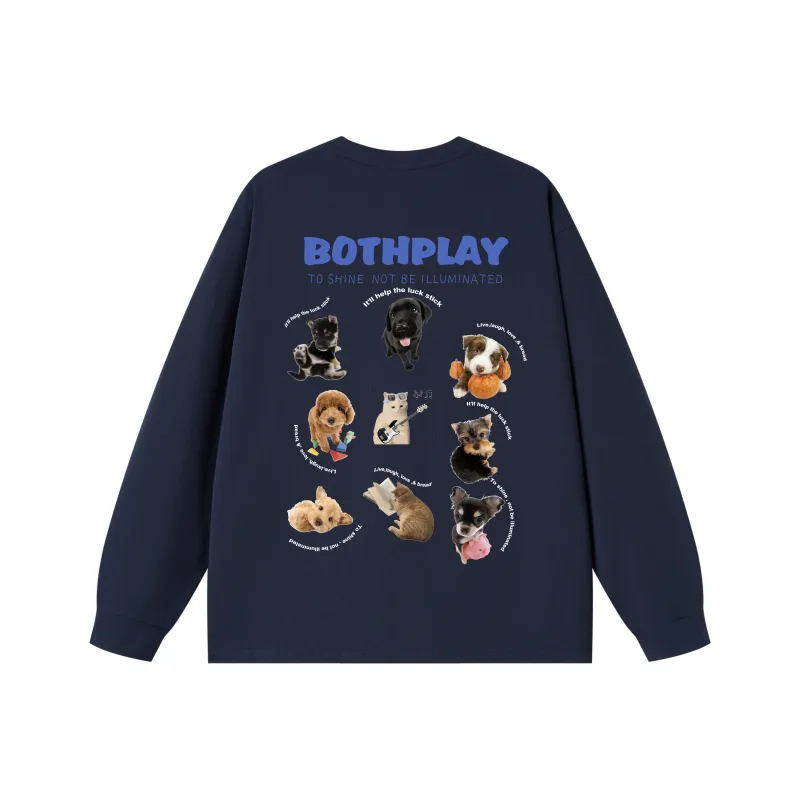 BOTH PLAY Sweatshirts Unisex-6