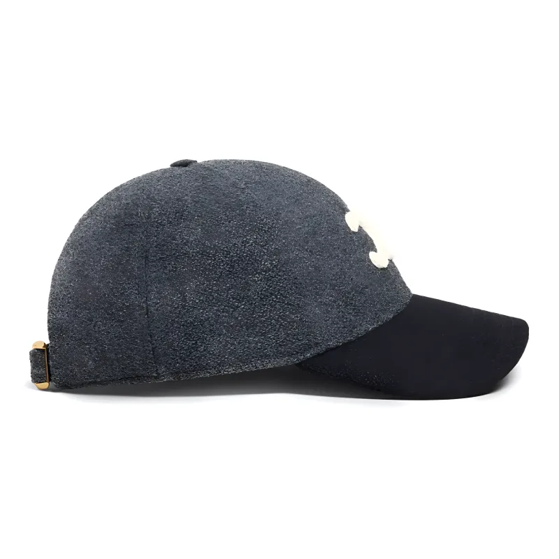 CELINE Wool Baseball Caps Unisex-2