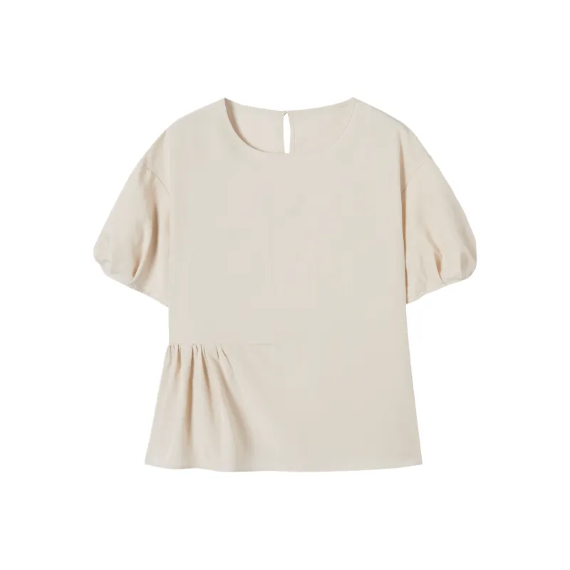 DIALOGUE Skirt Set Women's Cream Beige-1