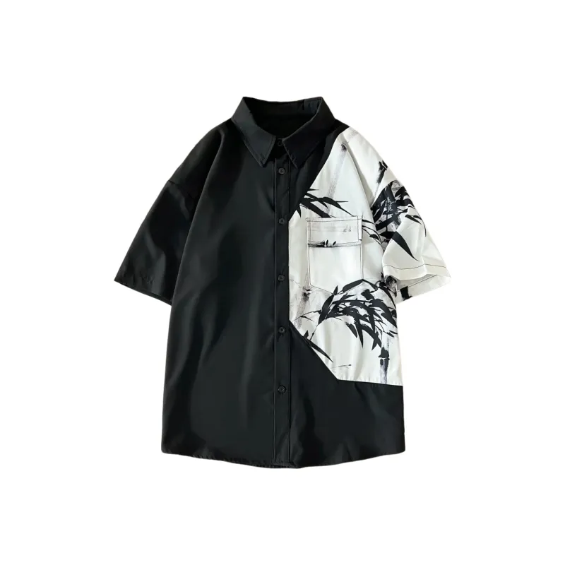 FRQ Shirt Unisex Ink Wash Painting-0