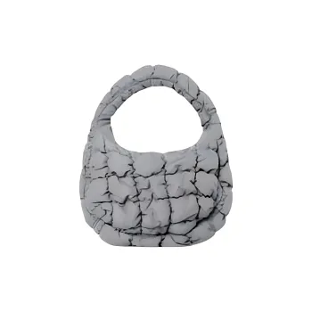 COS Polyester Handbag Trumpets Women's Gray