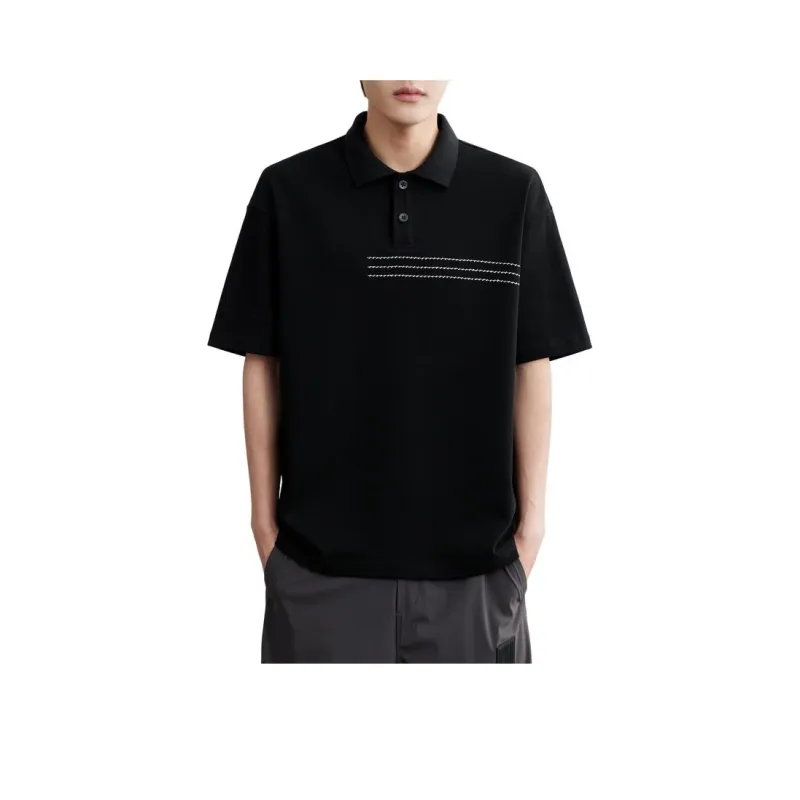 WOOG2005 Polo Shirt Men's Black-0