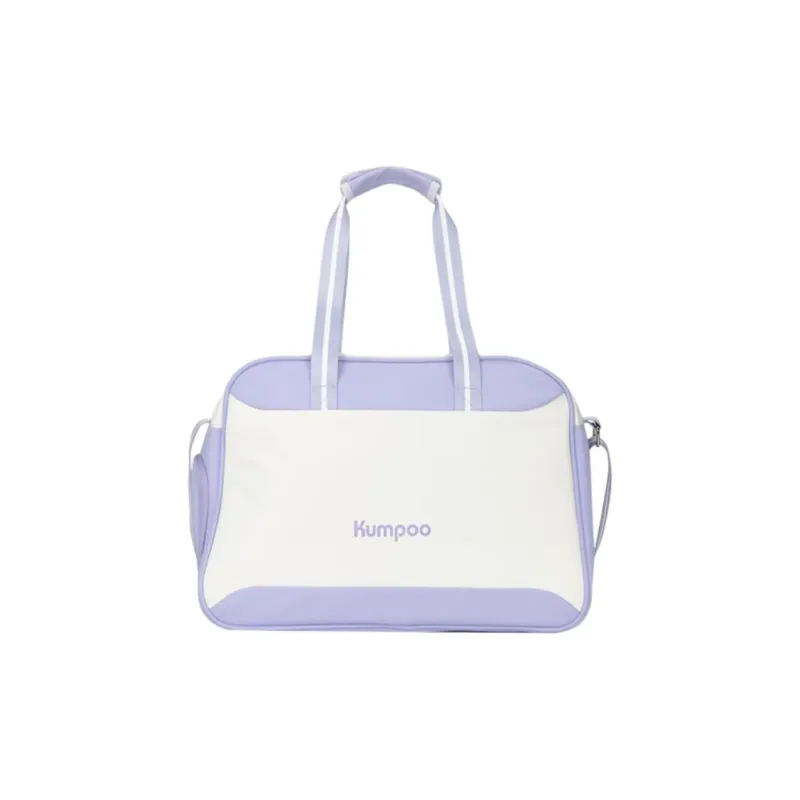 KUMPOO Badminton Racket Bags Shoulder Bag White Purple Unisex-1