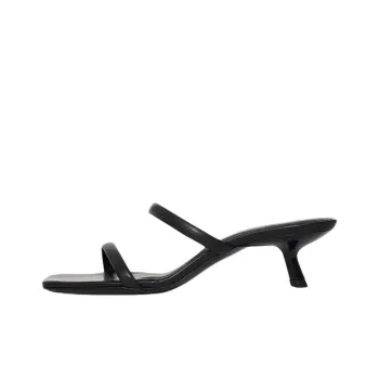 Anine Bing Slide Slippers 4.8cm Women's Black