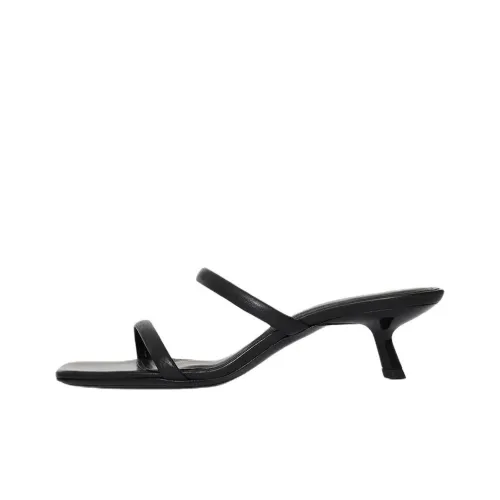Anine Bing Slide Slippers 4.8cm Women
s Black