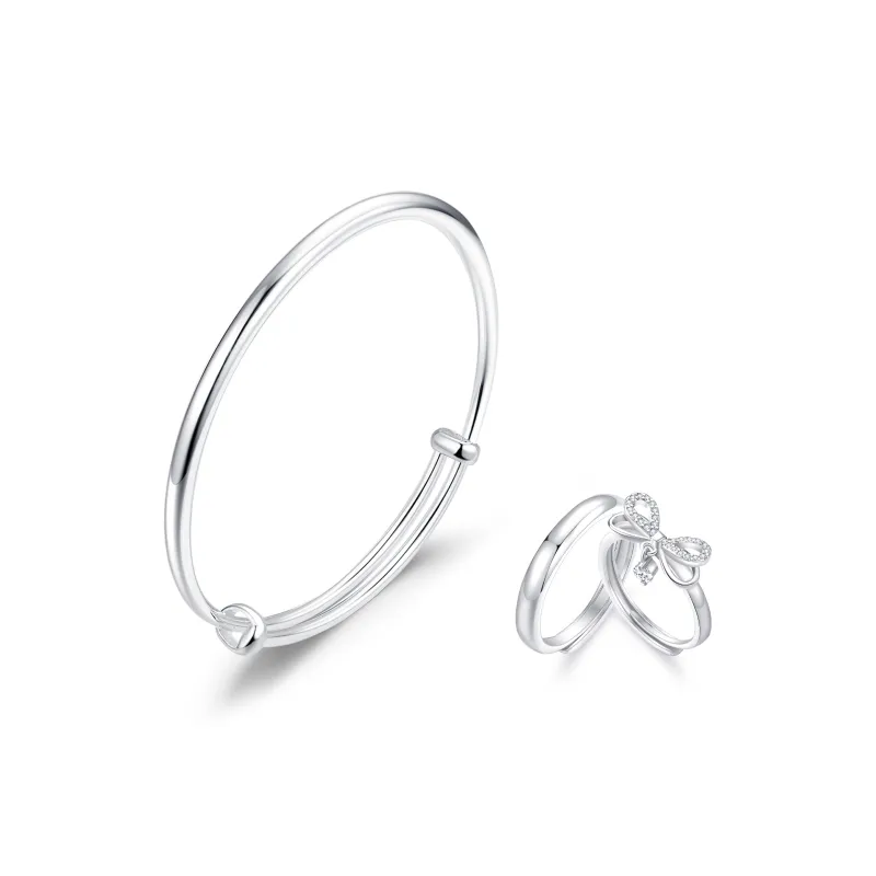 LAOYINFANG Alloy Bangles Women's-0