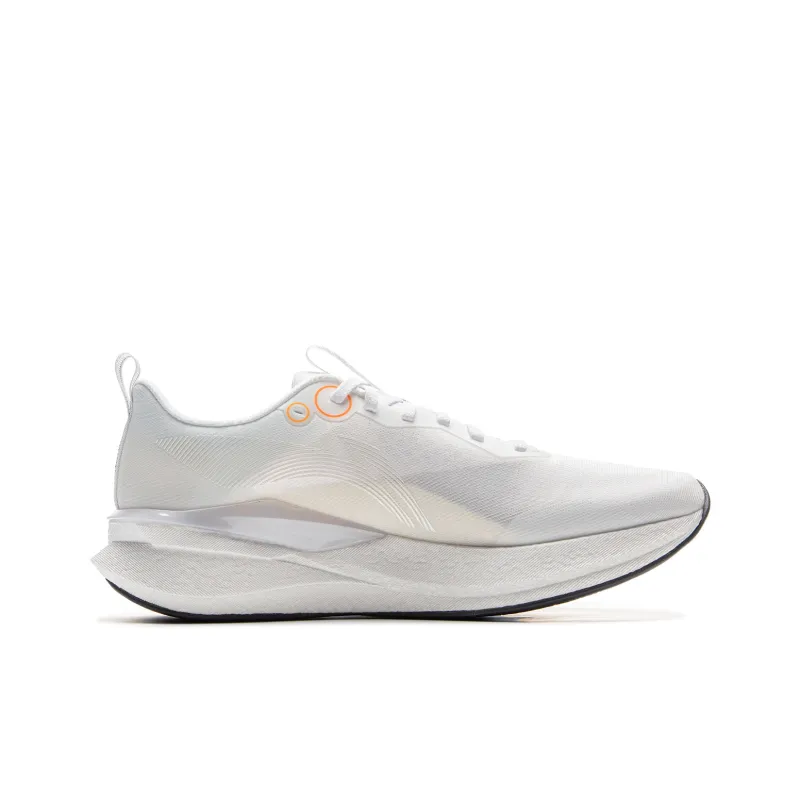 LiNing Red Hare 8PRO Slip Resistant And Abrasion Resistant Coverage Low Top Training Racing Running Shoes Men's White-1