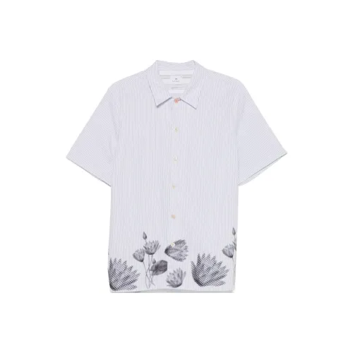 PS By Paul Smith 블루 남성 셔츠