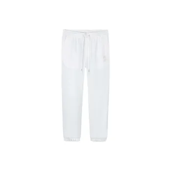 KARL LAGERFELD SS25 Knitted Sweatpants Men's White