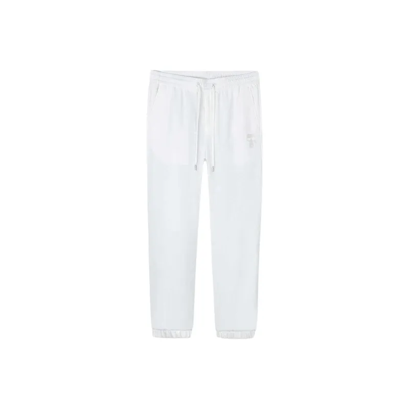 KARL LAGERFELD SS25 Knitted Sweatpants Men's White-0