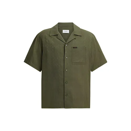 COACH Shirts Men Green
