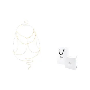 Shiban Body Chains Women's Fringe Body Chain