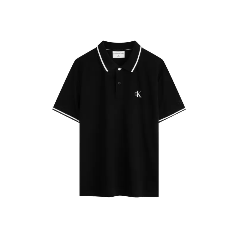 Calvin Klein Men's Cool Pullover Short-Sleeve Polo Shirt-0