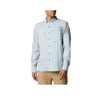 Columbia PFG Wild Cast™ Performance Shirt Men's Blue