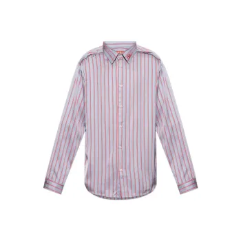 DIESEL S Klab Striped Button Up Shirt