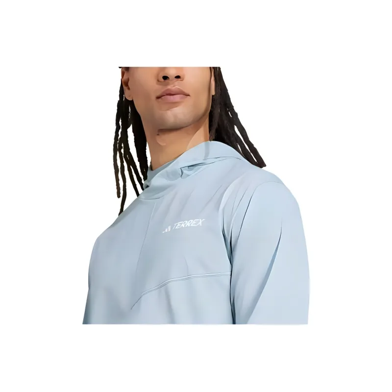 Adidas Free Shipping With AdiClub Terrex Multi Climacool Hooded Long Sleeve Top-3