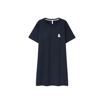 GOSO Nightgown Women's Navy Blue