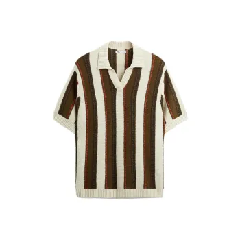 ZARA Polo Shirt Men's Transparent