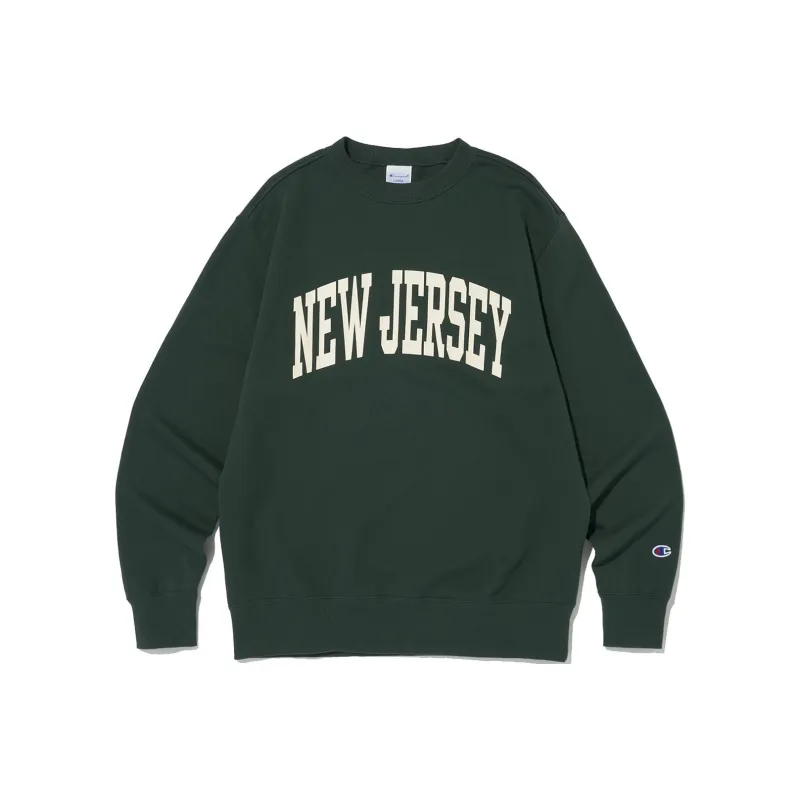 Champion Sweatshirt Unisex Dark Green-0