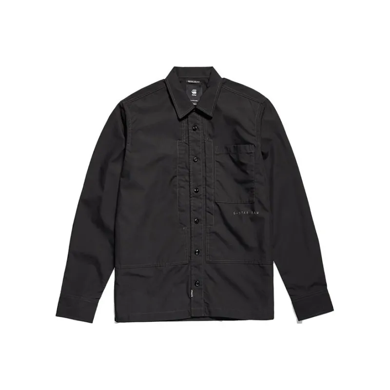 G STAR RAW Shirts Men Pitch Black-0