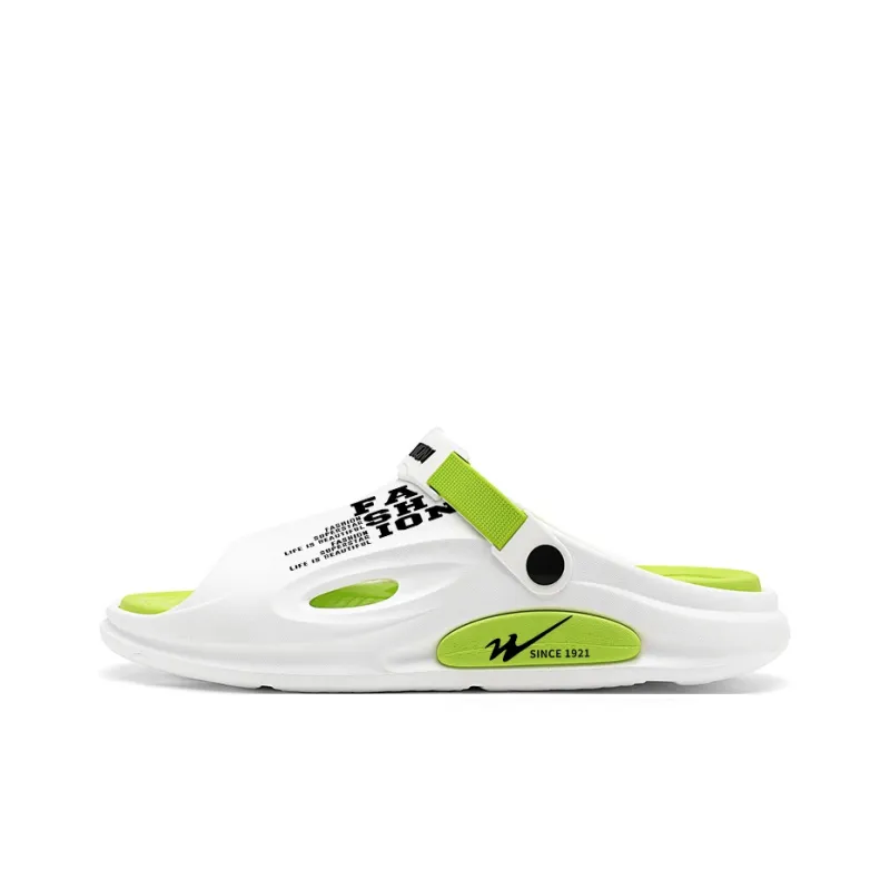 Binary Slip Resistant Slide Slippers Unisex-10