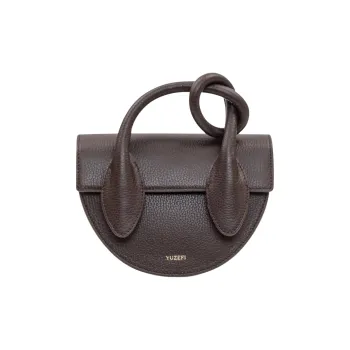 YUZEFI Pretzel Shoulder Bag