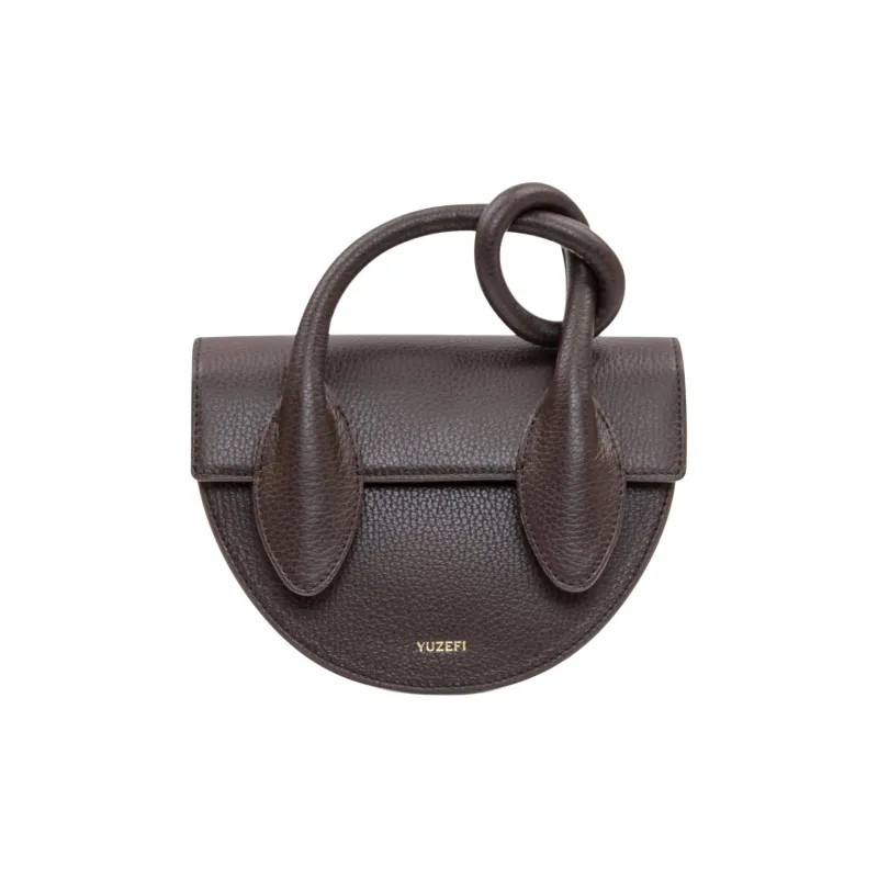 YUZEFI Pretzel Shoulder Bag-0