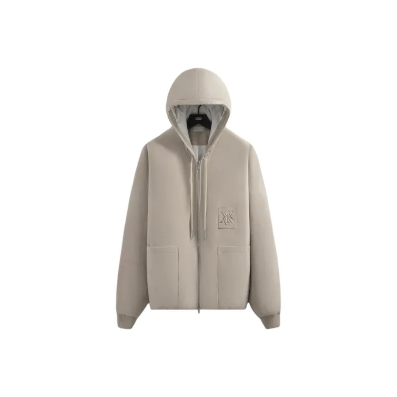 KITH Puffed Suede Jaysen Zip Hoodie-0