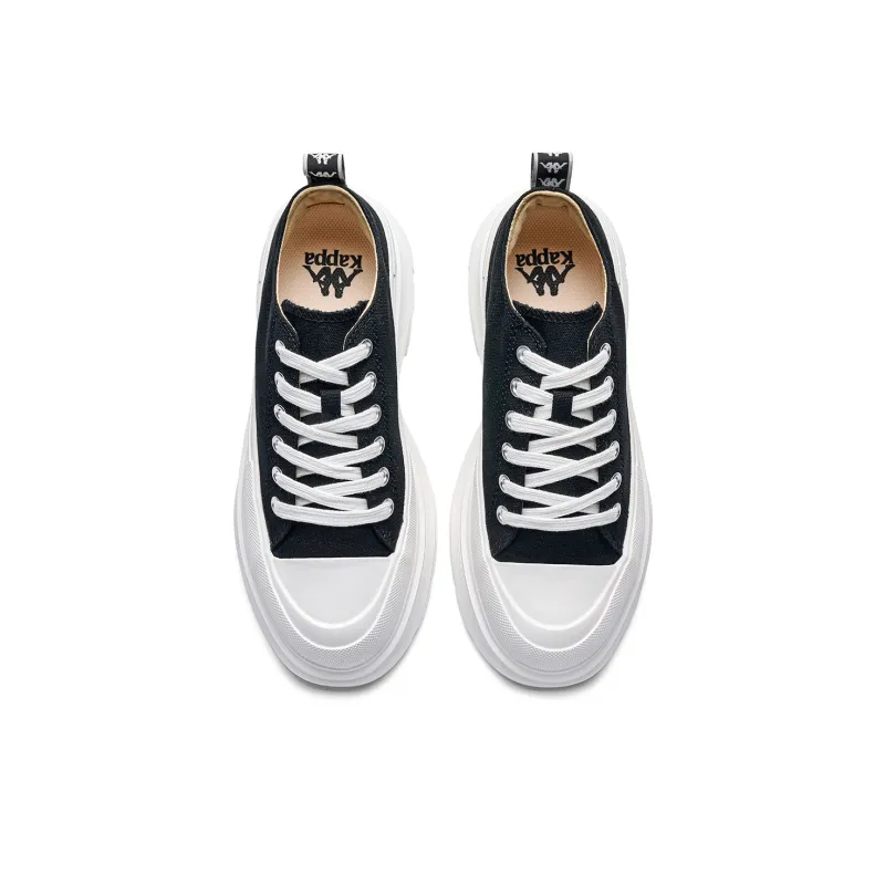 Kappa Cocoa Tashan Back to Back Anti Slip Wear Resistant Low Top Casual Shoes Women's Black-3